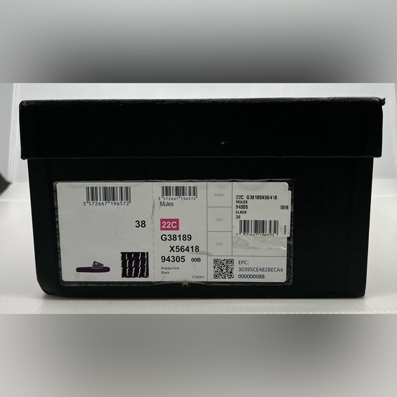 Chanel 2022 CC Black Knit Slide Sandals - Picture 10 of 10